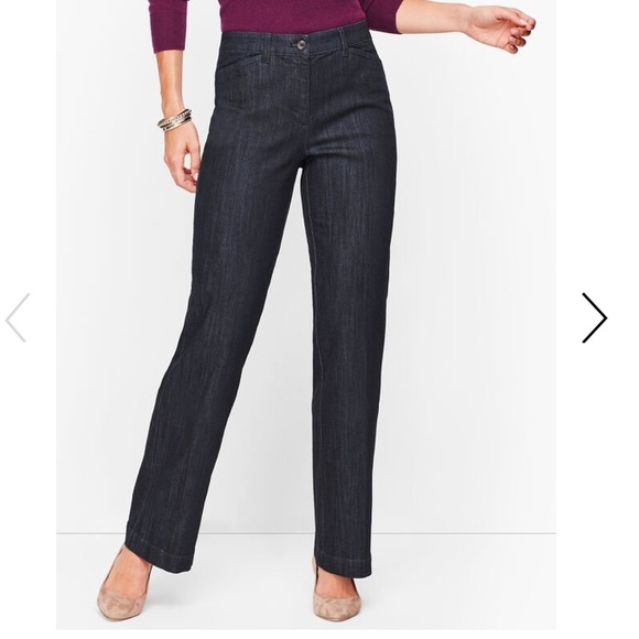 Robert Talbott Denim - Talbots Heritage Slim/Flare Jeans Sz 8